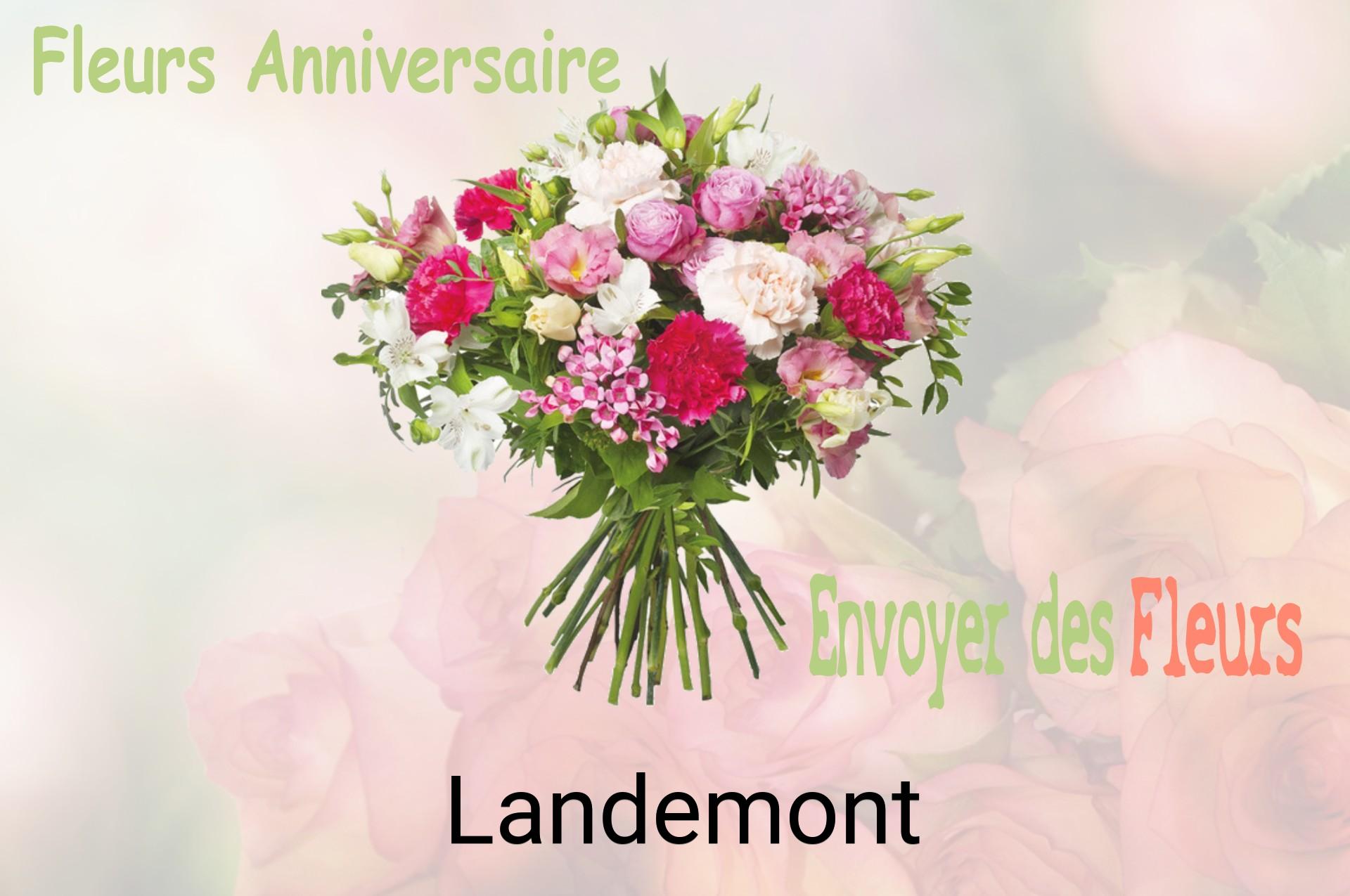 Bouquet de fleurs d’anniversaire livré à Landemont
